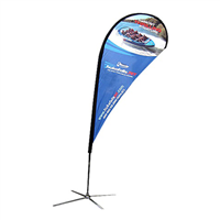 Teardrop Flag Banner - Medium