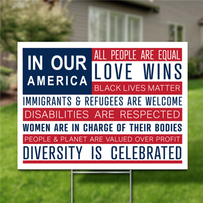 United Print Signs Graphics Yard Signs Packs Of 10 In Our