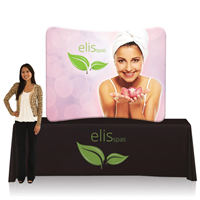 EZ Tube Display - 6ft Curved Tabletop 