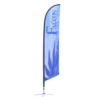 Falcon Flag Banner - 14ft (Large)