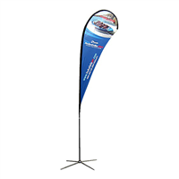 Teardrop Flag Banner - Large